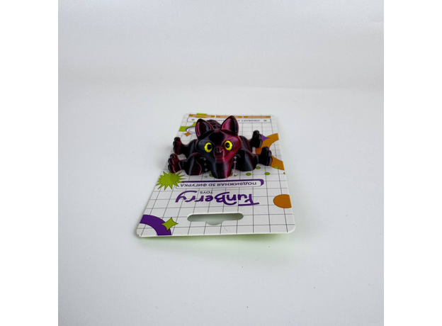 Игрушка подвижная 3D принтер Лисенок Фоксик, цвет в ассортименте (на блистере)