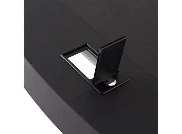 Аквариум П- 200 LUX LED (101х41х56 см) стекло 6/8 мм, черный, 181 л., аквариумный коврик