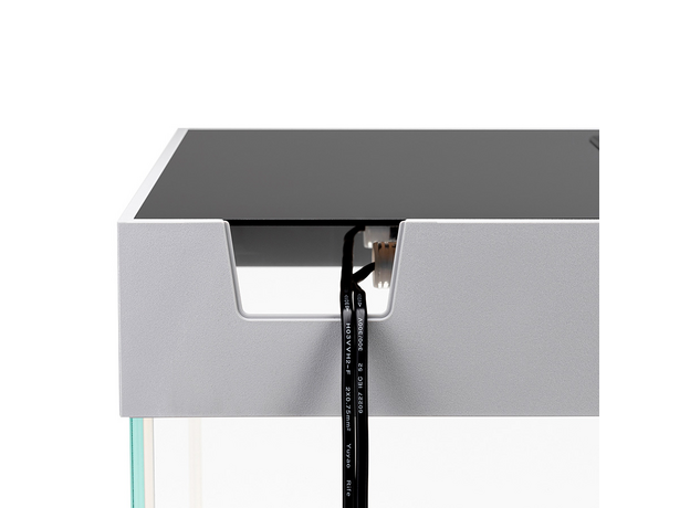 Аквариум AQUAEL OPTI SET 2.0 130, 130 л, с освещением 2х10 Вт, 60,5х41х61 см, прямой, серый (ПОД ЗАКАЗ)