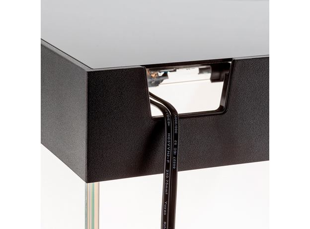 Аквариум AQUAEL OPTI SET 2.0 130, 130 л, с освещением 2х10 Вт, 60,5х41х61 см, прямой, чёрный (ПОД ЗАКАЗ)