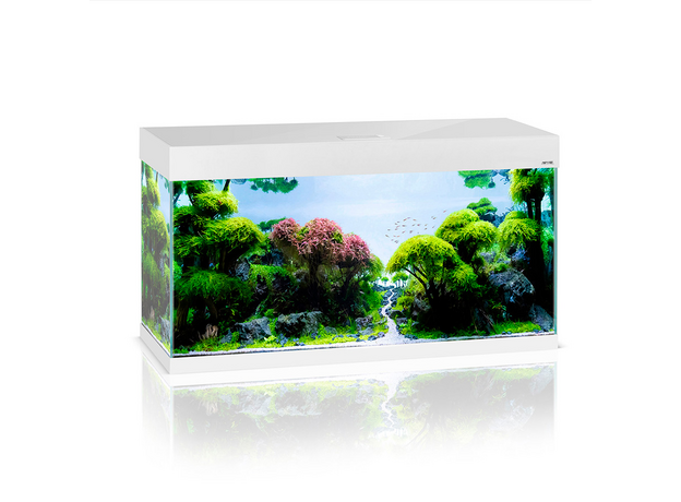 Аквариум AQUAEL OPTI SET 2.0 200, 200 л, с освещением 2х14 Вт, 101х41х56 см, прямой, белый (ПОД ЗАКАЗ)