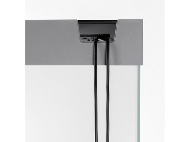 Аквариум AQUAEL OPTI SET 2.0 200, 200 л, с освещением 2х14 Вт, 101х41х56 см, прямой, серый (ПОД ЗАКАЗ)