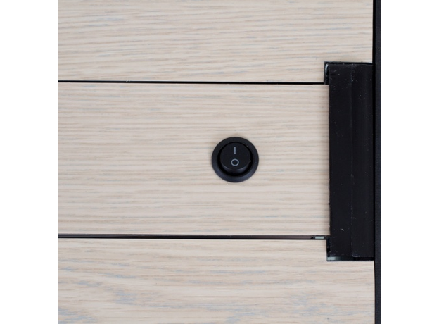 Аквариум Ф-170 LUX LED (101х41х56 см) стекло 6/8 мм, выбеленный дуб, 161 л., аквар. коврик