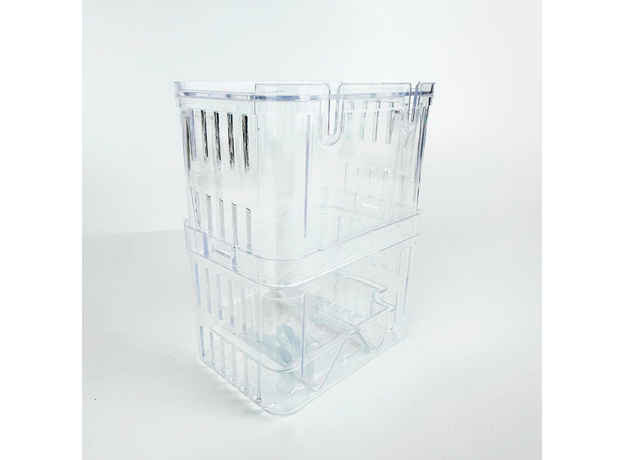 Отсадник для рыб вертикальный, пластиковый, 13х10х7 см