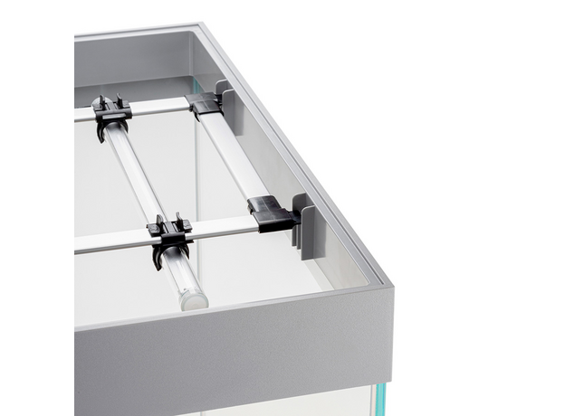 Аквариум AQUAEL OPTI SET 2.0 130, 130 л, с освещением 2х10 Вт, 60,5х41х61 см, прямой, серый (ПОД ЗАКАЗ)