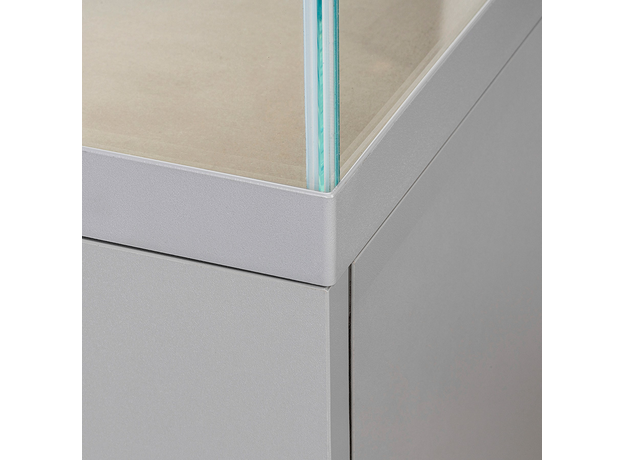 Аквариум AQUAEL OPTI SET 2.0 200, 200 л, с освещением 2х14 Вт, 101х41х56 см, прямой, серый (ПОД ЗАКАЗ)