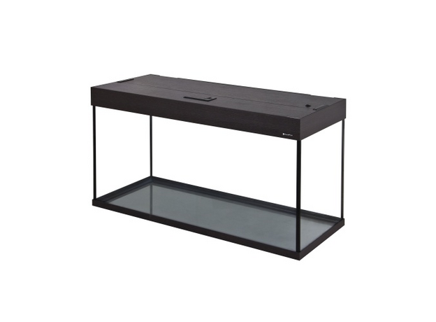 Аквариум AquaPlus П- 200 LUX LED (101х41х56 см) стекло 6/8 мм,выбеленный дуб, 181 л., аквариумный коврик