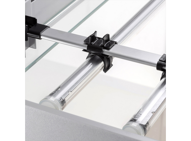 Аквариум AQUAEL OPTI SET 2.0 125, 125 л, с освещением 2х14 Вт, 81х36х51 см, прямой, серый (ПОД ЗАКАЗ)