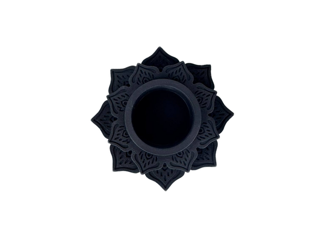 Фигурка Цветок, шунгит