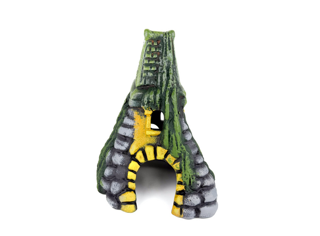 Декорация Часовня желтая, 14х13,5х19 см Декорация Часовня желтая, 14х13,5х19 см