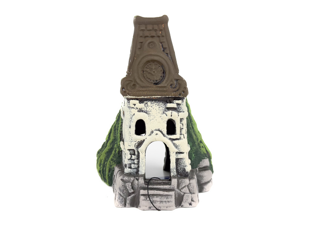 Декорация Часовня белая, 14х13,5х19 см Декорация Часовня белая, 14х13,5х19 см