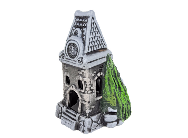 Декорация Часовня серая. 14х13,5х19 см Декорация Часовня серая. 14х13,5х19 см