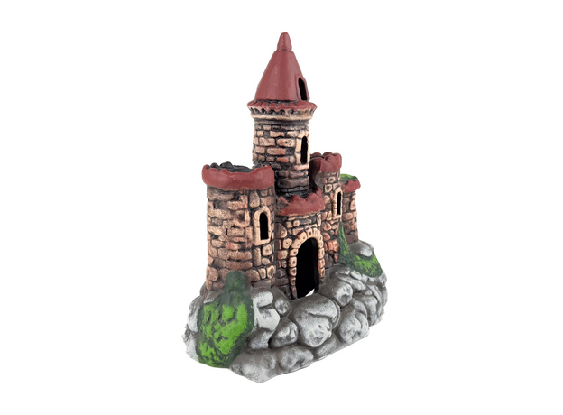 Декорация Замок с башней, 25х16х32 см Декорация Замок с башней, 25х16х32 см