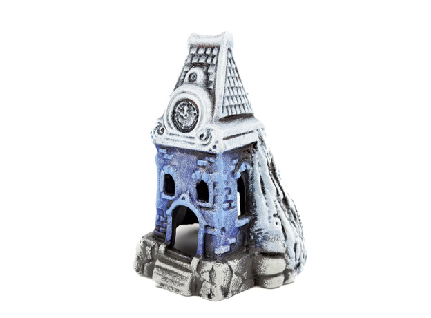 Декорация Часовня с ледяной крышей, 14х13,5х19 см Декорация Часовня с ледяной крышей, 14х13,5х19 см