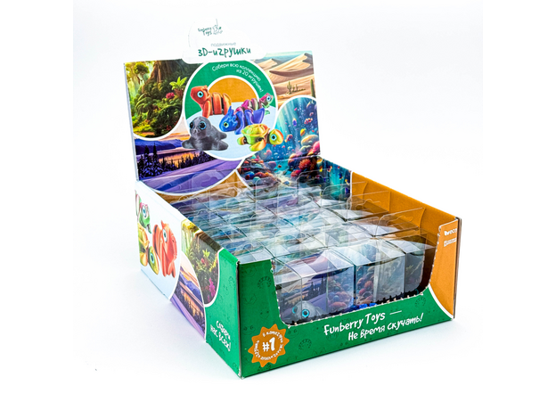 Игрушка подвижная 3D МИНИ , в ассортименте