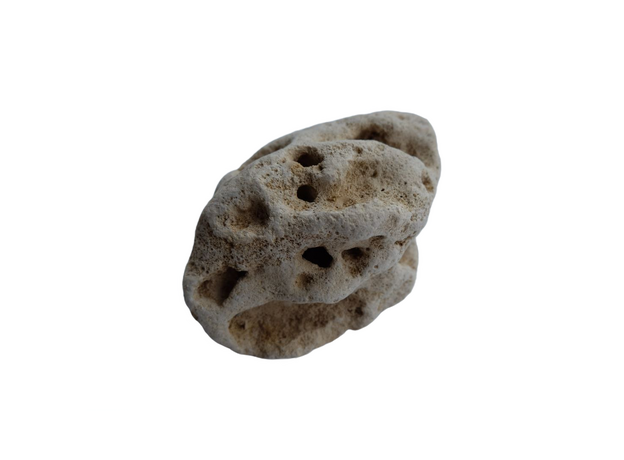 DECOTOP Cheese XS - Натуральный камень для оформления аквариумов и террариумов, 0.3-0.5 кг / 10-14 см