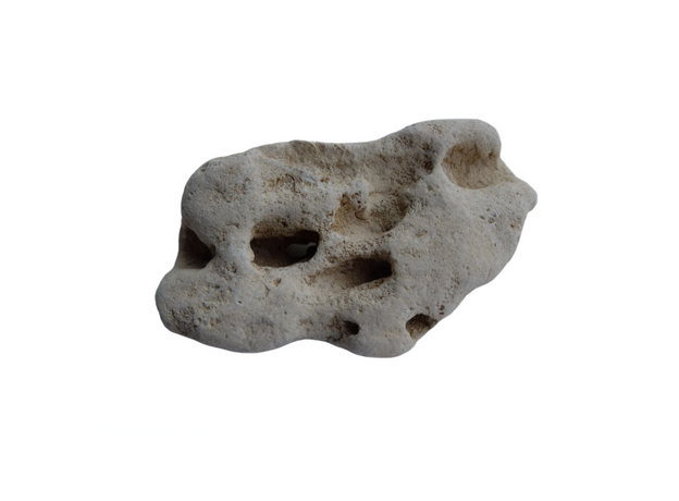 DECOTOP Cheese XS - Натуральный камень для оформления аквариумов и террариумов, 0.3-0.5 кг / 10-14 см