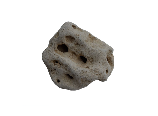 DECOTOP Cheese S - Натуральный камень для оформления аквариумов и террариумов, 0.5-1 кг / 12-16 см