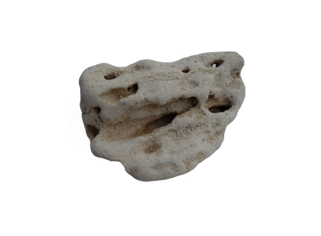 DECOTOP Cheese S - Натуральный камень для оформления аквариумов и террариумов, 0.5-1 кг / 12-16 см