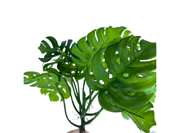 Монстера искусственная куст малый, 30 см