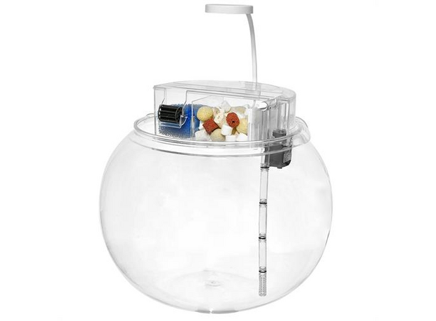 Аквариум-шар с аэратором-мельницей Naribo AM-100, 10л