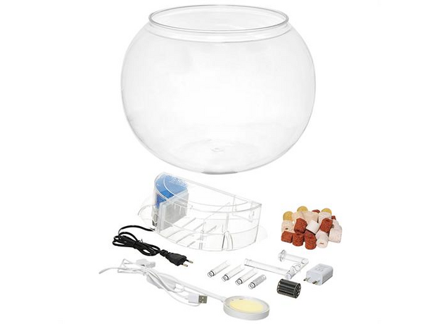 Аквариум-шар с аэратором-мельницей Naribo AM-100, 10л