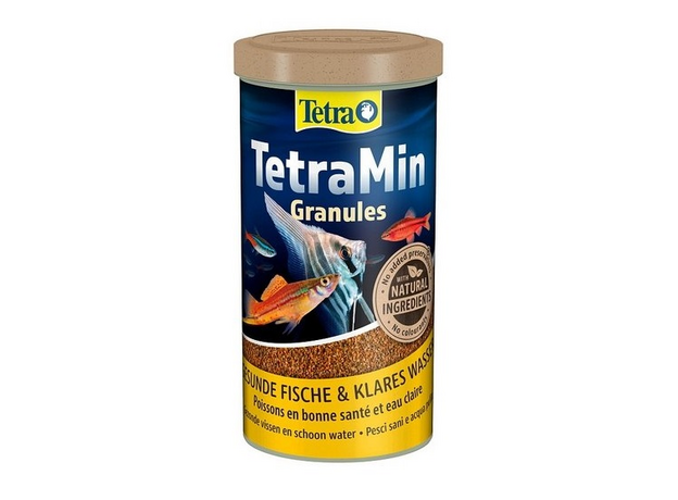 Tetra TetraMin Granules 1000 мл (гранулы) корм для всех видов рыб