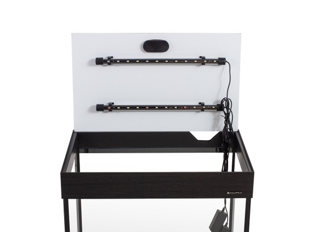 Аквариум AquaPlus П-60 LUX белое дерево (51х31х46см) 53л, стекло 5мм, вклеен.коврик