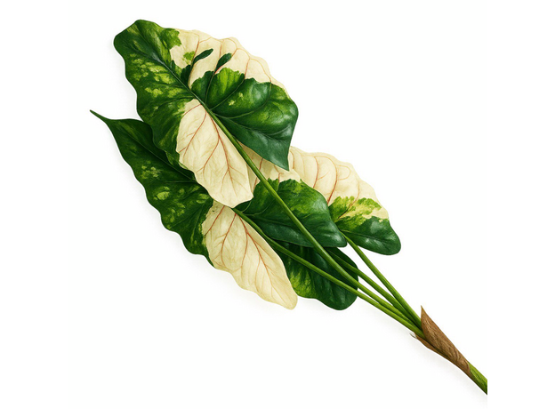 Растение искусственное сингониум империал вайт