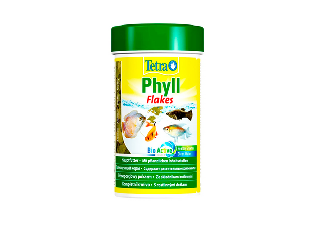 Корм Tetra Phyll Flakes 250 мл (хлопья) корм для всех травоядных рыб Корм Tetra Phyll Flakes 250 мл (хлопья) корм для всех травоядных рыб
