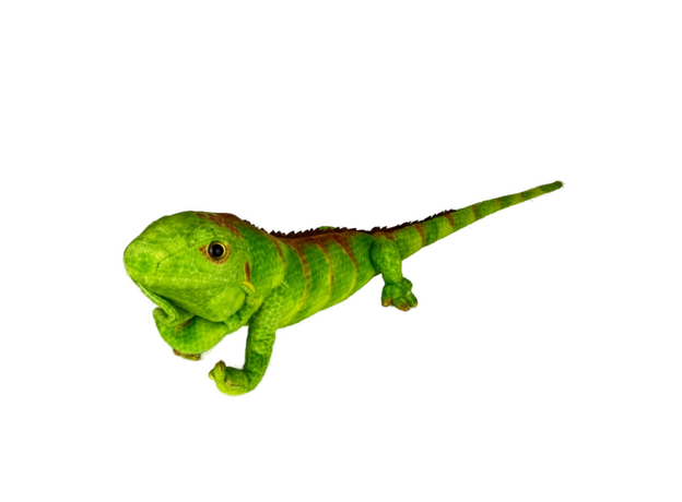 Игрушка мягкая Зеленая Игуана, в ассортименте