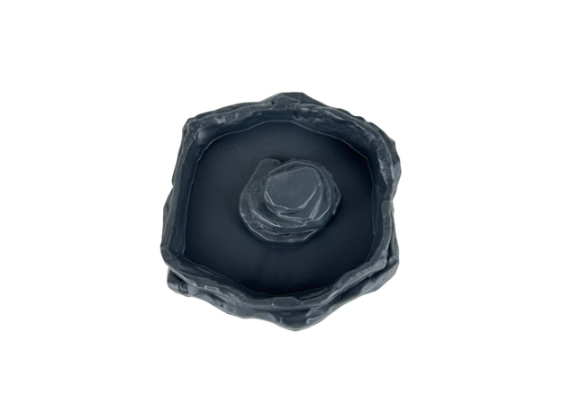 Поилка NomoyPet пластиковая M, 145х137х25 мм, серая