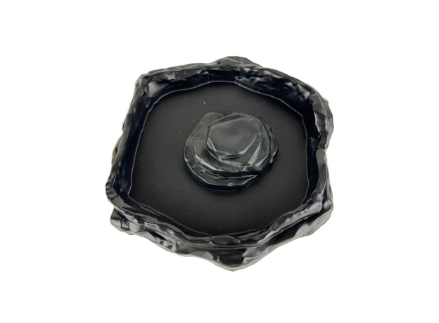 Поилка NomoyPet пластиковая L, 190х183х33 мм, черная