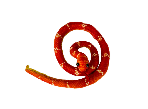 Игрушка мягкая Удав М, в ассортименте