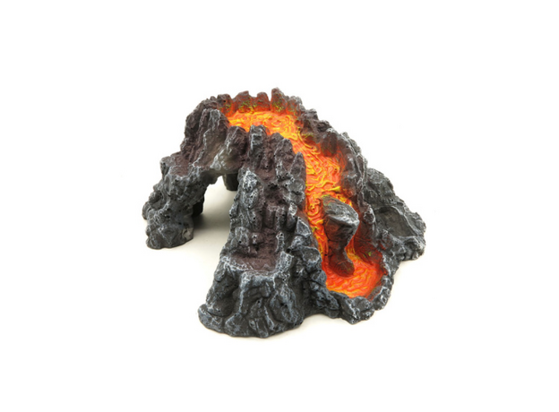 Декор Aquanimal Грот Стекающая лава, 19х18х9.5 см