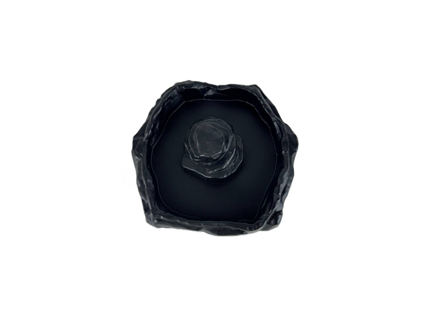 Поилка NomoyPet пластиковая S, 95х92х17 мм, черная