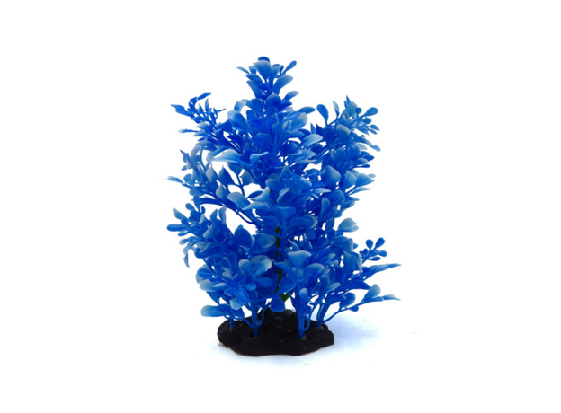 Растение пластиковое Aquanimal Гигрофила синяя, 9x5x18 см