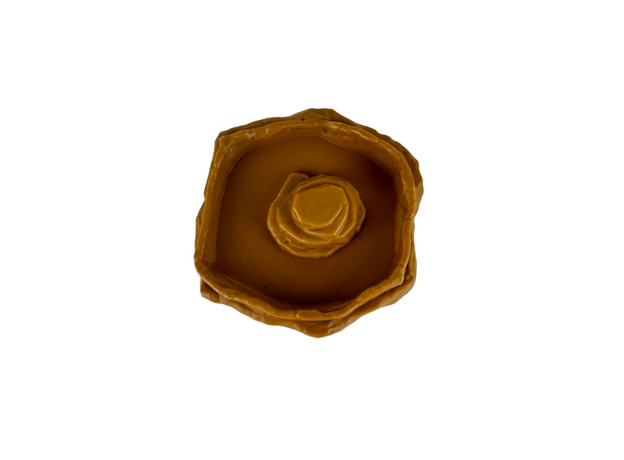 Поилка NomoyPet пластиковая S, 95х92х17 мм, коричневая