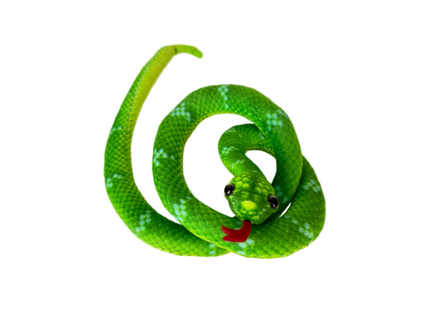 Игрушка мягкая Удав М, в ассортименте