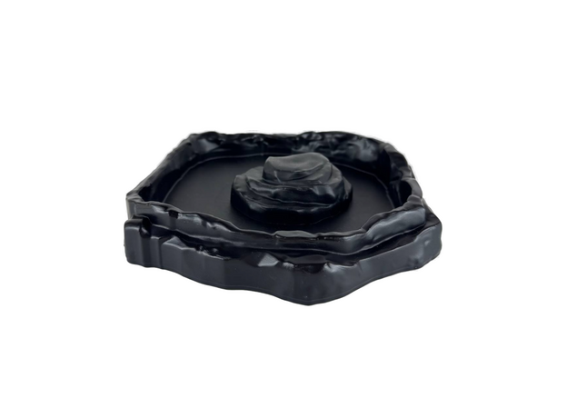 Поилка NomoyPet пластиковая L, 190х183х33 мм, черная