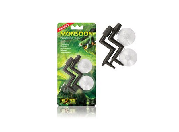 Форсунки и присоски Exo Terra для системы осадков Monsoon Nano и Solo (2 шт)