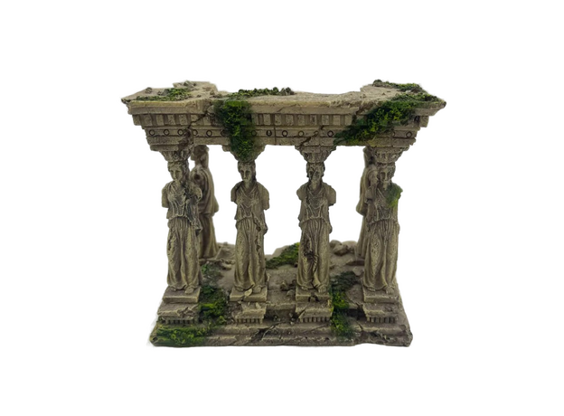 Декорация для аквариума Статуи Афинского Акрополя, 18х10х17 см