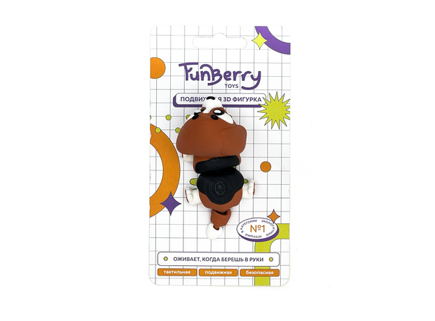 Игрушка подвижная 3D принтер Щеночек  Оливер на блистере, в ассортименте