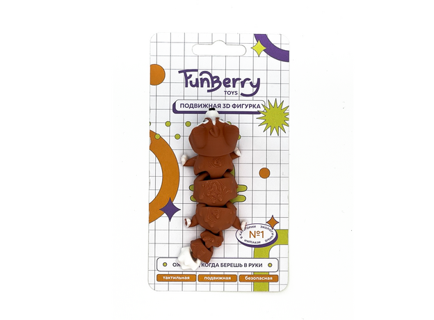 Игрушка подвижная 3D принтер Корги Чарли на блистере, в ассортименте