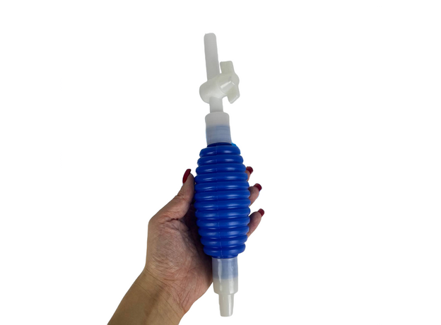 Сифон для аквариума с грушей и краном, 1.7 м