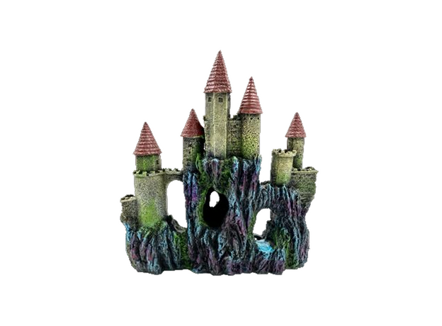 Грот Замок на скалах, 23.5х10х25 см