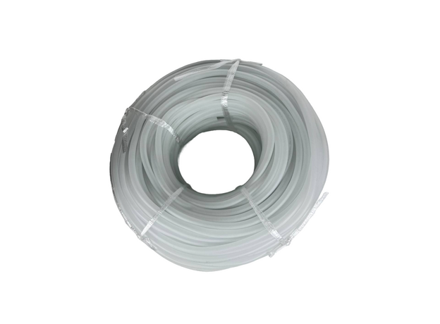 Шланг белый 8/10 мм, цена за метр