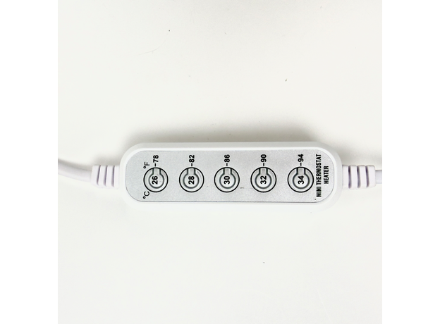 Электронагреватель металлический МИНИ YEE 50 Вт, для аквариумов с внешним контроллером (Китайская вилка)