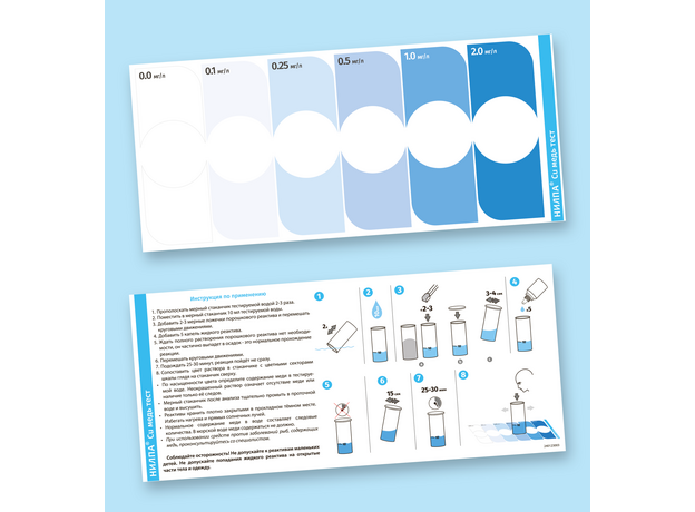 Тест Cu НИЛПА для измерения уровня меди
