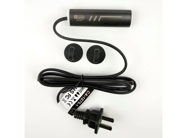 Электронагреватель погружной МИНИ YEE, 20 Вт, в металлическом корпусе, без терморегуляции (Китайская вилка)